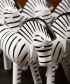Zebra skandynawska figura drewniana | Kay Bojesen
