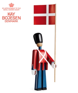 Standard Bearer skandynawska figurka drewniana | Kay Bojesen