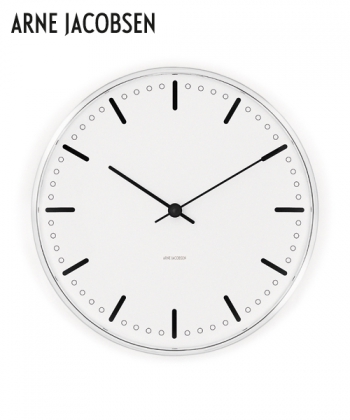 City Hall Wall Clock designerski zegar ścienny Arne Jacobsen