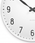 Station Wall Clock XL designerski zegar skandynawski | Arne Jacobsen