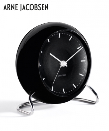 City Hall Table Clock designerski zegar stołowy Arne Jacobsen