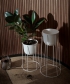 Wire Pot M czarny skandynawska donica nowoczesna | Menu | design Norm Architects