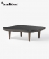 Fly Lounge Table SC4 czarny marmur i dąb wędzony | &Tradition | design Space Copenhagen