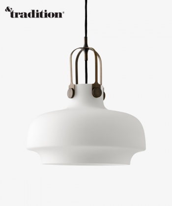 Copenhagen Pendant SC7 Opal designerska lampa wisząca skandynawska ze szła mlecznego | &tradition | Design Spichlerz