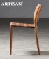 Latus designerskie krzesło z drewnianym siedziskiem | Artisan | Design Spichlerz