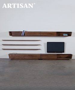 Latus Modular drewniany system do pokoju dziennego | Artisan | Design Spichlerz