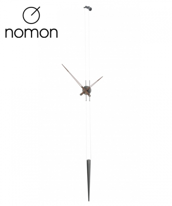 Nomon Pendulo T Graphite designerski zegar | Design Spichlerz
