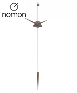 Nomon Punto y Coma T Graphite designerski zegar ścienny | Design Spichlerz