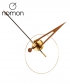 Cris Gold modernistyczny zegar Nomon