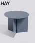 Slit Table Round petrol grey skandynawski stolik kawowy | Hay | Design Spichlerz