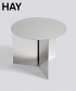 Slit Table Round petrol grey skandynawski stolik kawowy | Hay | Design Spichlerz