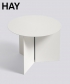 Slit Table Round petrol grey skandynawski stolik kawowy | Hay | Design Spichlerz