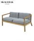 Virkelyst skandynawska sofa ogrodowa Ash (szary) | Skagerak | Design Spichlerz