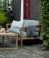 Virkelyst skandynawska sofa ogrodowa Ash (szary) | Skagerak | Design Spichlerz