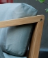 Virkelyst skandynawski fotel ogorodowy Ash (szary) | Skagerak | Design Spichlerz