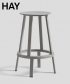 Revolver Stool 65 czarny skandynawski hoker designerski | Hay | Design Spichlerz