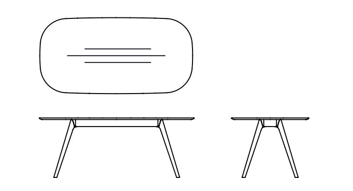 Coco stół Artisan Design Spichlerz