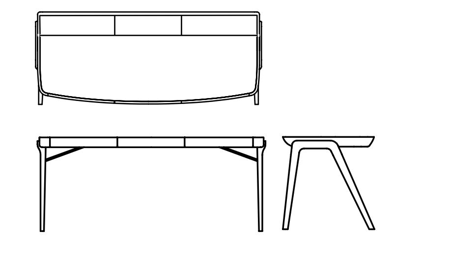 Picard drewniane biurko Artisan Design Spichlerz