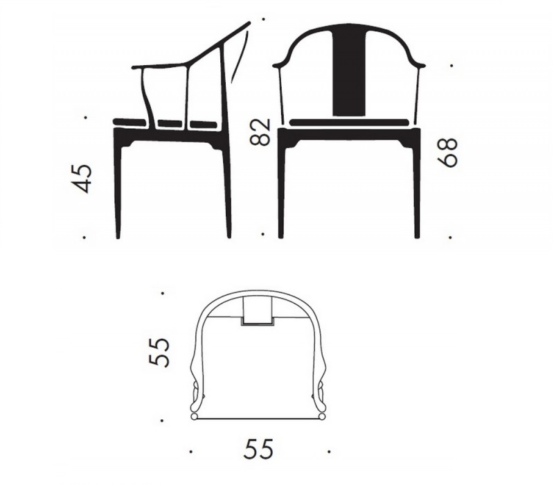 China krzesło duńskiej marki Fritz Hansen Design Spichlerz