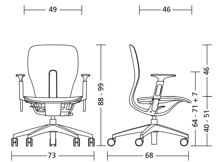 Lim krzesło Kloeber Design Spichlerz wymiary 1