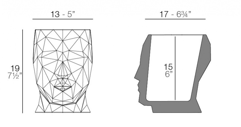 Adan wazon Vondom Design Spichlerz 1