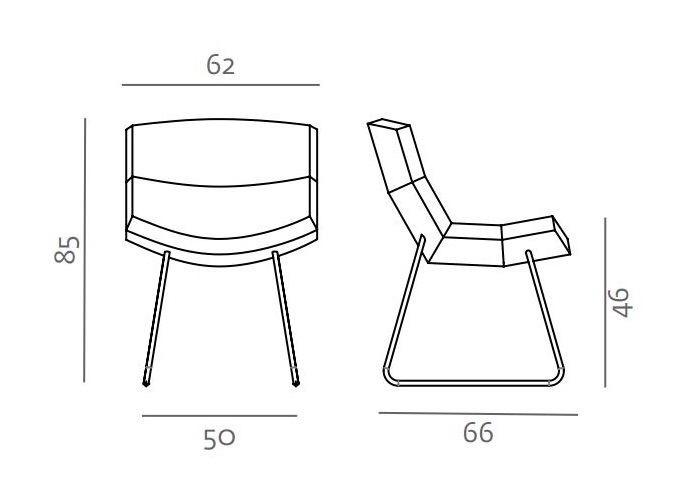 Chunk drewniane krzesło Artisan