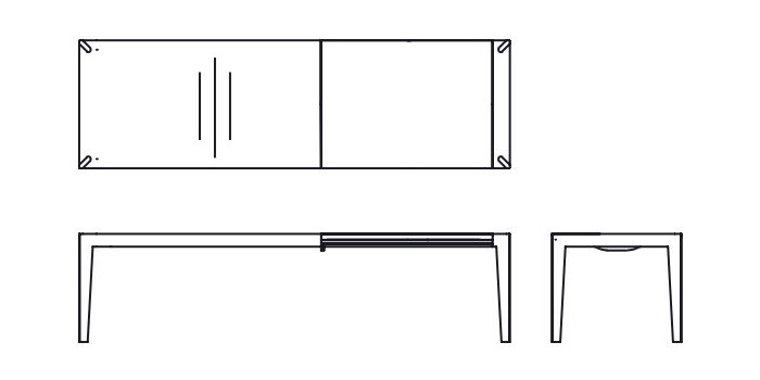 Ekskluzywny stół Hanny Table Artisan dostępny jest w siedmiu długościach