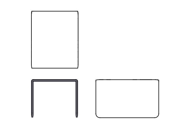 Minimalistyczny stolik kawowy Invito Artisan dostępny jest w trzech wielkościach