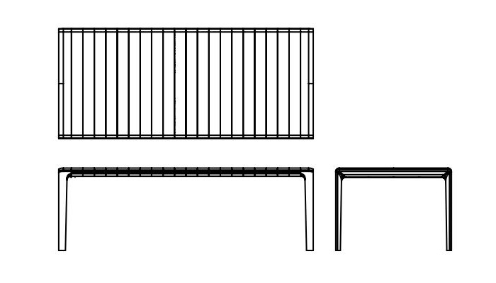 Stół rozkładany Invito Table Extension 94 Artisan dostępny jest w wielu długościach