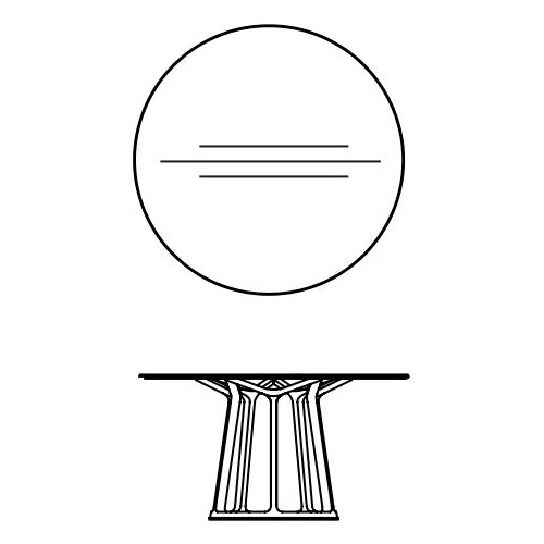 Piękny stół Pivot Table Artisan dostępny jest w dwóch wielkościach