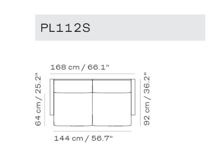 Skandynawska sofa Lissoni 2 Fritz Hansen