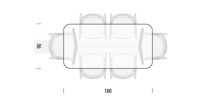 Ava stół Gazzda Design Spichlerz wymiary 180