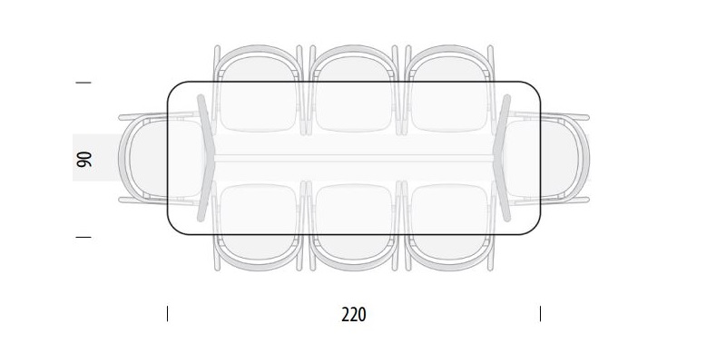 Ava stół Gazzda Design Spichlerz wymiary 220