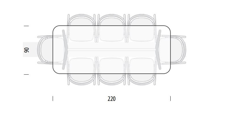 Ava stół Gazzda Design Spichlerz wymiary 220