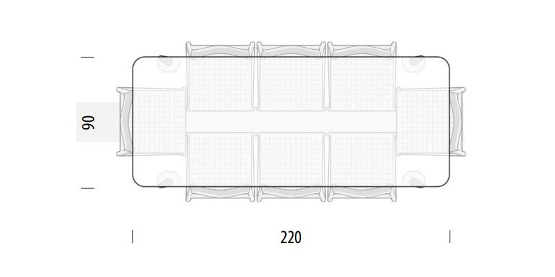 Fawn stół Gazzda Design Spichlerz 220 wymiary