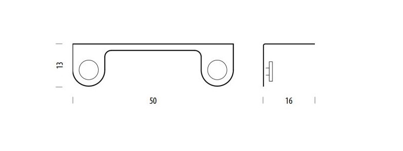 Hook półka 50 Gazzda Design Spichlerz wymiary