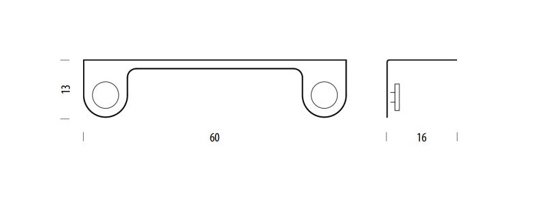 Hook półka 60 Gazzda Design Spichlerz wymiary