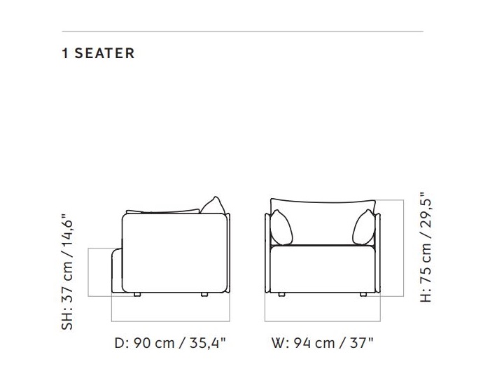 Offset fotel MENU w Design Spichlerz wymiary