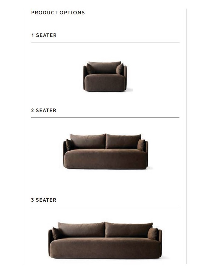 Offset sofa 3 MENU w Design Spichlerz opcje