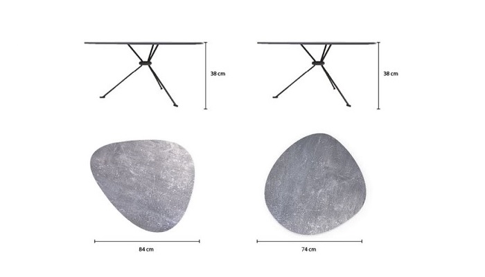 Corda Tables M 162 stół Tonon Design Spichlerz wymiary