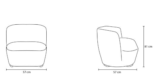 Globe 408 fotel Tonon Design Spichlerz wymiary