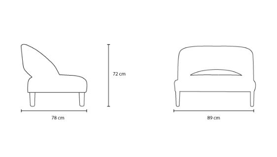 Libra Lounge 298.21 krzesło Tonon Design Spichlerz wymiary