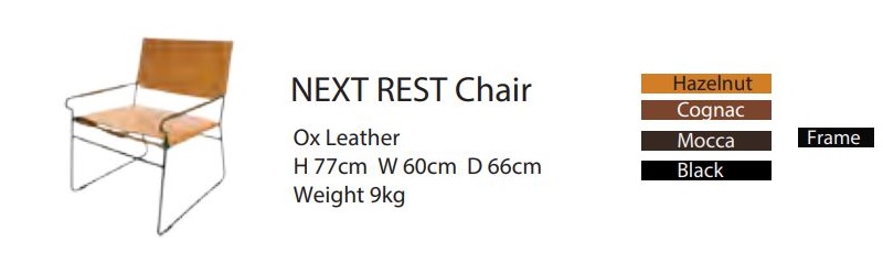 Kultowy fotel skórzany Next Rest OX Denmarq